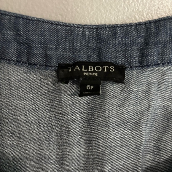 Talbots Denim dress - 6p - Picture 3 of 7